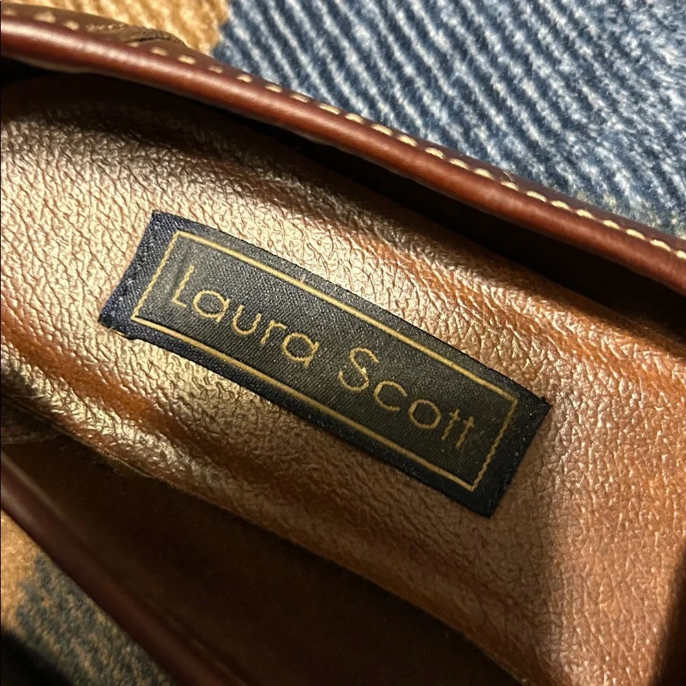 Laura Scott Chestnut Leather Loafers with Tassels